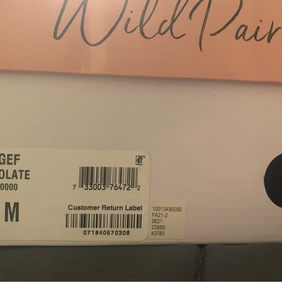 Wild pair Paiygef chocolate slippers NWT - Picture 7 of 8